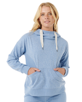 Cosy Hoodie in Blue Marle