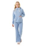 Cosy Hoodie in Blue Marle