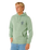 Search Icon Hoodie in Aloe