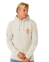 Search Icon Hoodie in Light Grey Marle