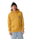 The Rip Curl Mens Search Icon Hoodie in Mustard Gold