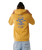 The Rip Curl Mens Search Icon Hoodie in Mustard Gold