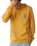 The Rip Curl Mens Search Icon Hoodie in Mustard Gold