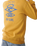 The Rip Curl Mens Search Icon Hoodie in Mustard Gold