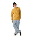 The Rip Curl Mens Search Icon Hoodie in Mustard Gold