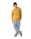 The Rip Curl Mens Search Icon Hoodie in Mustard Gold