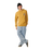 The Rip Curl Mens Search Icon Hoodie in Mustard Gold