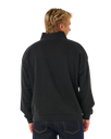 Premium Surf 1/4 Zip Fleece in Black