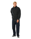 Premium Surf 1/4 Zip Fleece in Black