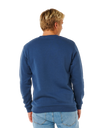 The Rip Curl Mens Classic Surf Sweatshirt in Light Navy