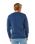 The Rip Curl Mens Classic Surf Sweatshirt in Light Navy