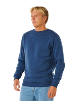 The Rip Curl Mens Classic Surf Sweatshirt in Light Navy