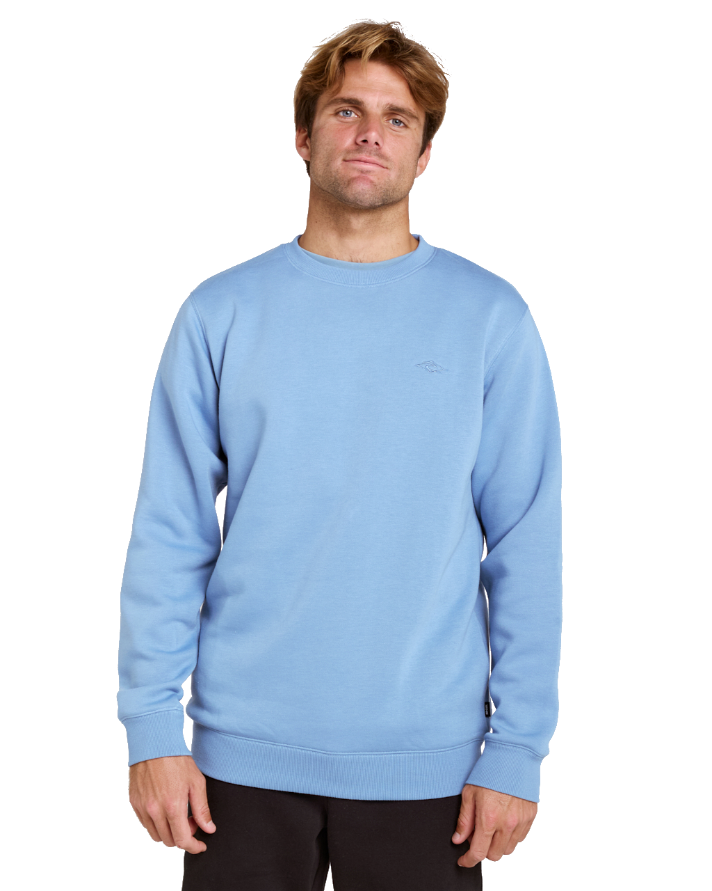 Classic Surf Sweatshirt in Faded Denim