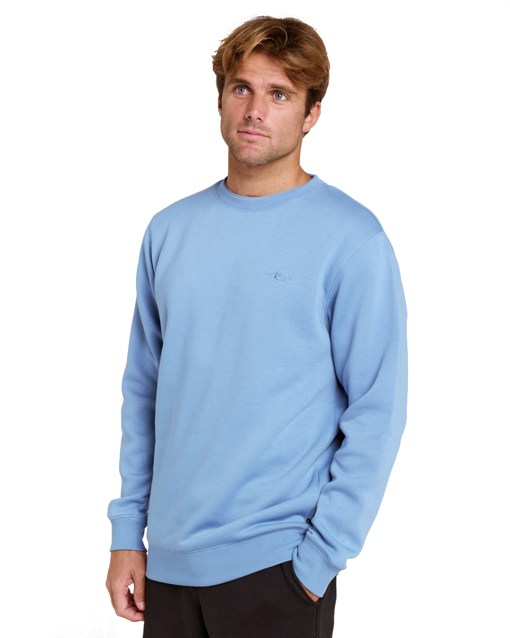 Classic Surf Sweatshirt in Faded Denim
