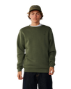 The Rip Curl Mens Classic Surf Sweatshirt in Dark Olive