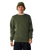 The Rip Curl Mens Classic Surf Sweatshirt in Dark Olive
