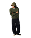 The Rip Curl Mens Classic Surf Sweatshirt in Dark Olive