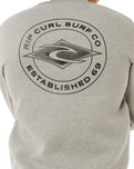 Stapler Sweatshirt in Grey Marle