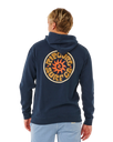 Pacific Rinse Hoodie in Dark Navy