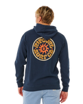 Pacific Rinse Hoodie in Dark Navy