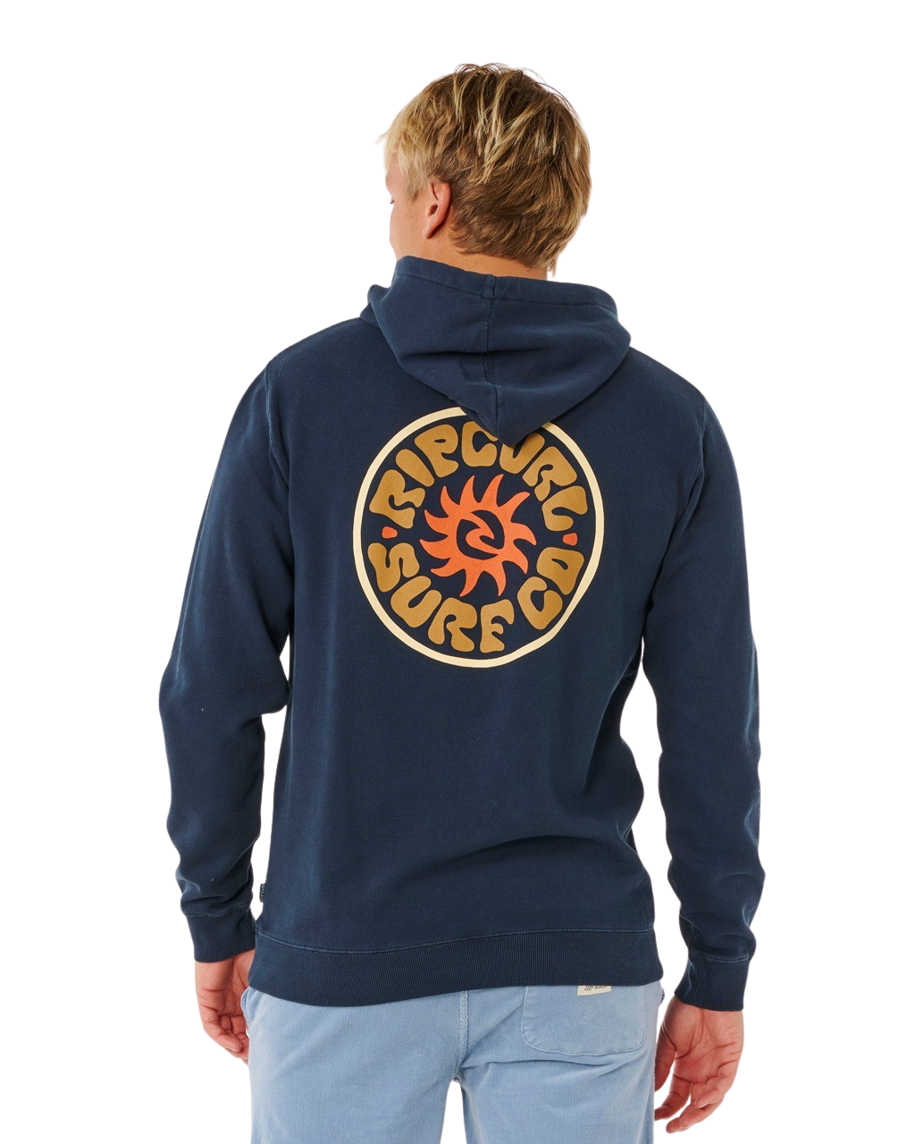 Pacific Rinse Hoodie in Dark Navy