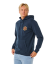 Pacific Rinse Hoodie in Dark Navy