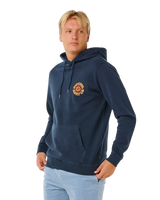 Pacific Rinse Hoodie in Dark Navy