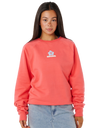 Luxe Surf Raglan Sweatshirt in Watermelon