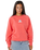 Luxe Surf Raglan Sweatshirt in Watermelon