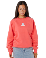 Luxe Surf Raglan Sweatshirt in Watermelon