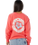 Luxe Surf Raglan Sweatshirt in Watermelon