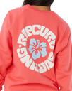 Luxe Surf Raglan Sweatshirt in Watermelon