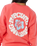 Luxe Surf Raglan Sweatshirt in Watermelon