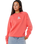 Luxe Surf Raglan Sweatshirt in Watermelon