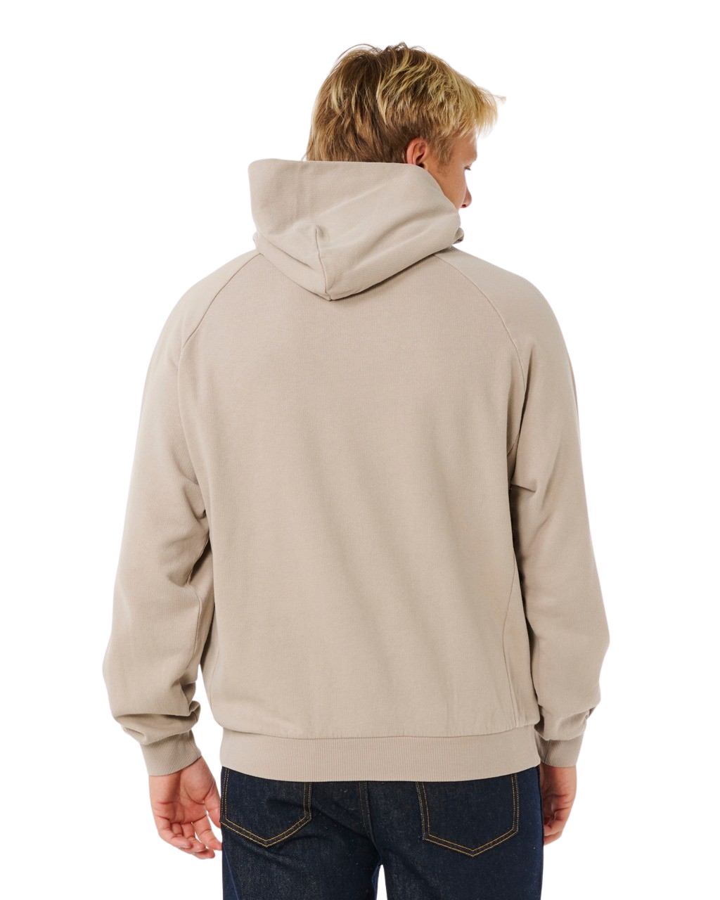 Premium Surf Hoodie in Stone