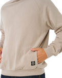 Premium Surf Hoodie in Stone