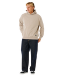 Premium Surf Hoodie in Stone