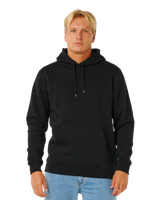The Rip Curl Mens Classic Surf Hoodie in Black