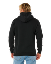 The Rip Curl Mens Classic Surf Hoodie in Black