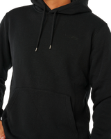 The Rip Curl Mens Classic Surf Hoodie in Black