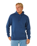 The Rip Curl Mens Classic Surf Hoodie in Light Navy
