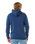 The Rip Curl Mens Classic Surf Hoodie in Light Navy