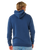 The Rip Curl Mens Classic Surf Hoodie in Light Navy