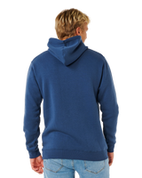 The Rip Curl Mens Classic Surf Hoodie in Light Navy