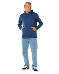 The Rip Curl Mens Classic Surf Hoodie in Light Navy