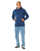 The Rip Curl Mens Classic Surf Hoodie in Light Navy