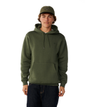 The Rip Curl Mens Classic Surf Hoodie in Dark Olive