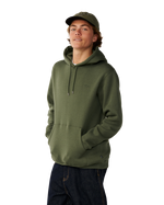 The Rip Curl Mens Classic Surf Hoodie in Dark Olive