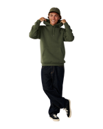 The Rip Curl Mens Classic Surf Hoodie in Dark Olive