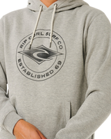 Stapler Hoodie in Grey Marle